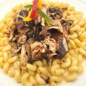 Jerk Chicken Mac'n'Cheese