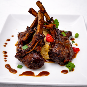 Honey Jerk BBQ Lamb Chops